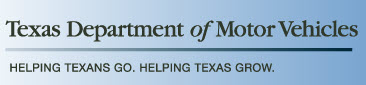 Texas Department of Motor Vehicles